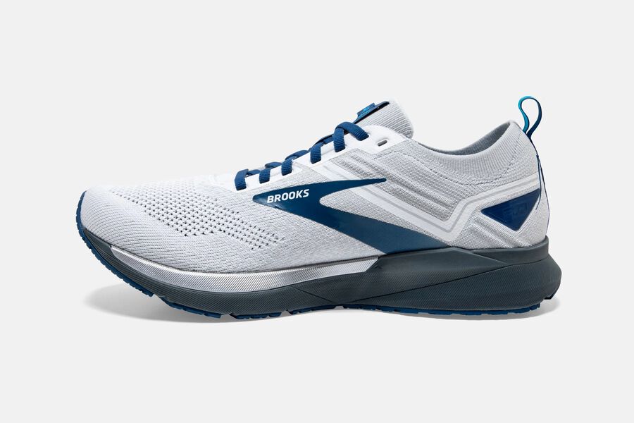 Brooks Ricochet 3 Road Running Shoes - Mens - White/Blue - BN5731620